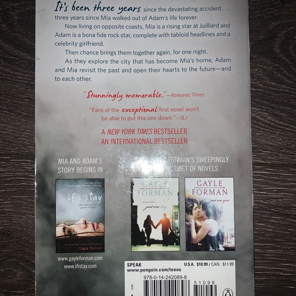 Where she went soft back book - Picture 2 of 2